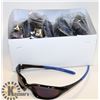 Image 1 : BOX OF BLACK & DARK BLUE DESIGNER SUNGLASSES