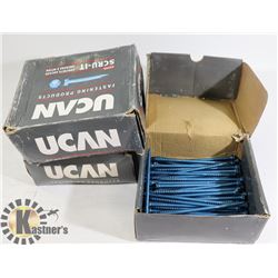 3 BOX OF 5" CONCRETE SCREWS