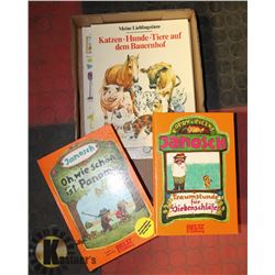 4 GERMAN 1970'S CHILDRENS STORY BOOKS
