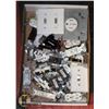 Image 1 : FLAT OF ELECTRICAL SWITCHES AND PLATES