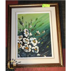 OIL ON CANVAS BY ROSE BISCHOFF-22" X 18"