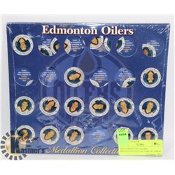 2003 EDMONTON OILERS MEDALLION COLLECTORS SET-MINT