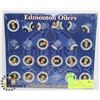 Image 1 : 2003 EDMONTON OILERS MEDALLION COLLECTORS SET-MINT