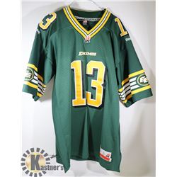 CFL EDMONTON ESKIMOS REILLY JERSEY-LARGE