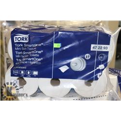 PACK OF 12 EXTRA LARGE ROLLS OF TORK TOILET PAPER