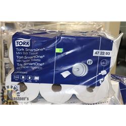 PACK OF 12 EXTRA LARGE ROLLS OF TORK TOILET PAPER