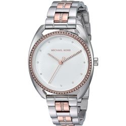 NEW MICHAEL KORS WHITE SUNRAY DIAL 38MM MSRP $379