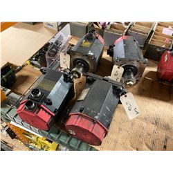 (4) Fanuc AC Servo Motor #A06B-0142-B575