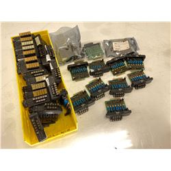 Lot of (32) GE Fanuc Input Modules # IC610MDL125A