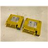 Image 1 : Lot of (2) Fanuc I/O Modules #A03B-0807-C107, AIA16G