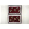 Image 2 : 2 SETS OF COMMEMORATIVE STATE QUARTERS 2001-D