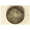 Image 2 : 1911-D GERMANY BAVARIA SILVER 2 MARK UNC