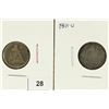 Image 1 : 1891 & 1891-O SEATED LIBERTY DIMES