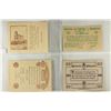 Image 2 : 4 ASSORTED GERMAN NOTGELDS 2-10 & 2-20 HELLERS