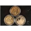 Image 1 : 3-1 3/4'' BRONZE TOKENS 1820 MISSOURI COMPROMISE