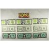 Image 1 : 10 ASSORTED CHINESE HELL BANK NOTES CRISP UNC