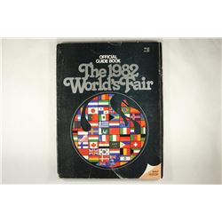 1982 WORLDS FAIR OFFICIAL GUIDE BOOK KNOXVILLE