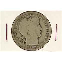 1903-O BARBER HALF DOLLAR