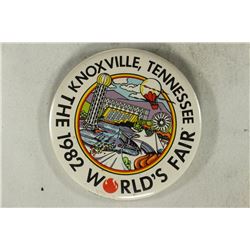 3  1982 KNOXVILLE TENNESSEE WORLDS FAIR PIN BACK