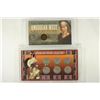 Image 1 : 2 US COIN SETS SPIRIT OF AMERICAN WEST CONTAINS: