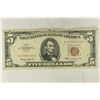 Image 1 : 1963 $5 US RED SEAL NOTE