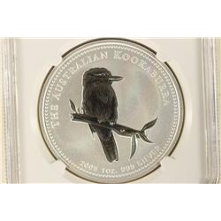 2005 AUSTRALIA KOOKABURRA 1 OZ SILVER DOLLAR