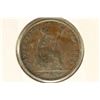 Image 2 : 1853 GREAT BRITAIN HALF PENNY VERY FINE