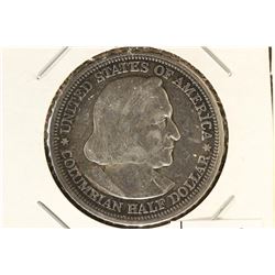 1893 COLOMBIAN EXPOSITION HALF DOLLAR AU