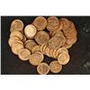 Image 1 : ROLL OF 50-1954 CANADA ONE CENTS BRILLIANT UNC