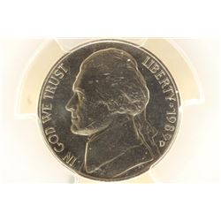 1989-D JEFFERSON NICKEL PCGS MS64FS