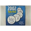 Image 1 : SET OF ALL 5-2002-P & D STATE QUARTERS IN SEALED