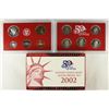 Image 2 : 2002 US SILVER PROOF SET (WITH BOX)