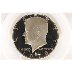 1978-S KENNEDY HALF DOLLAR PCGS PR69 DCAM