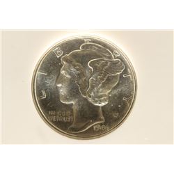 1944 MERCURY DIME NGC MS66