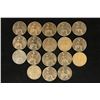 Image 1 : 18 ASSORTED 1896-1926 GREAT BRITAIN LARGE PENNIES