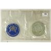 Image 1 : 1971-S IKE SILVER DOLLAR (BLUE PACK) NO ENVELOPE