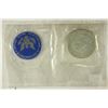 Image 2 : 1971-S IKE SILVER DOLLAR (BLUE PACK) NO ENVELOPE