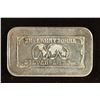 Image 1 : 1 TROY OZ .999 FINE SILVER INGOT INTERNATIONAL