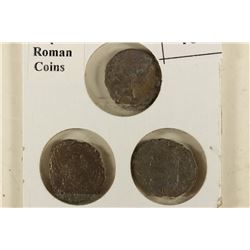 3 ANCIENT IMPERIAL ROMAN COINS OF THE CONSTANTINE