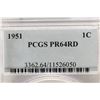 Image 3 : 1951 LINCOLN CENT PCGS PR64RD