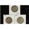 Image 1 : 1943, 1944 & 1946 WALKING LIBERTY HALF DOLLARS