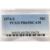 Image 3 : 1974-S KENNEDY HALF DOLLAR PCGS PR69 DCAM