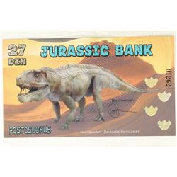 2015 JURASSIC BANK 27 DIN, "POSTOSUCHUS"