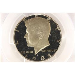 1981-S TYPE I KENNEDY HALF DOLLAR PCGS PR69 DCAM