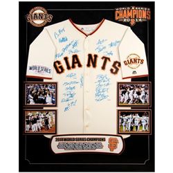 San Francisco Giants 2014 World Series Champions Team Signed Jersey