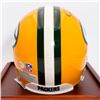 Image 8 : Brett Favre Signed Full Size Helmet.