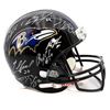 Image 1 : 2012 Baltimore Ravens Team Signed Helmet