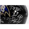 Image 8 : 2012 Baltimore Ravens Team Signed Helmet
