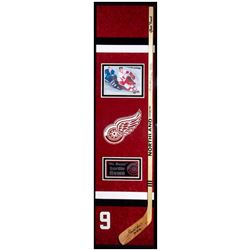 Gordie Howe signed hockey stick