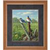 Image 1 : Spring Meadow Bluebirds" by James Hautman